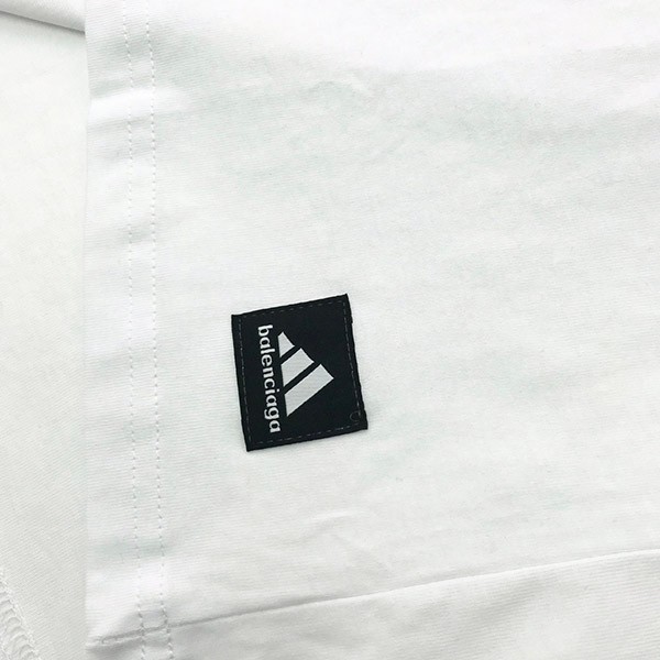 《大人気》コラボ★バレンシアガ×アディダス 偽物 Tシャツ オーバーサイズ bat06558